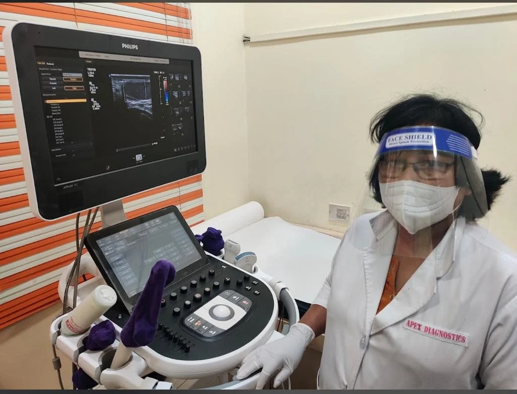 High Quality Ultrasound machine at Apex Diagnostics Guwahati